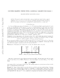 Arxiv:2009.05223V1 [Math.NT] 11 Sep 2020 Fdegree of Eaeitrse Nﬁdn Function a ﬁnding in Interested Are We Hoe 1.1