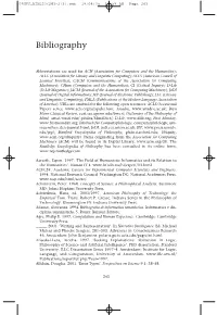 Bibliography