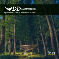 Specialised Camping Hammocks & Tarps