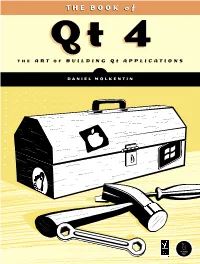 The Book of Qt 4 to Be Indispensable