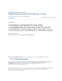 Toward a Strategy for the Conservation and Protection of the World's