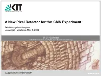 A New Pixel Detector for the CMS Experiment