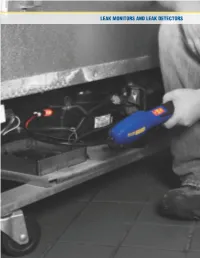 Leak Monitors and Leak Detectors