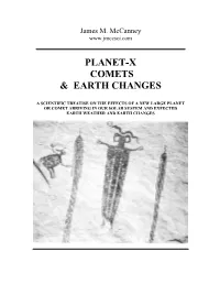 Planet-X Comets & Earth Changes