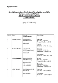 Amtsgericht Fulda - 23 a