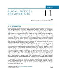 Chapter 11. Glacial Lithofacies and Stratigraphy