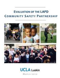 Evaluation of the Lapd Community