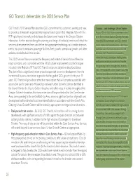 GO Transit's Deliverable: the 2020 Service Plan
