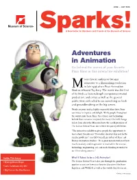 Adventures in Animation Go Behind the Scenes of Your Favorite Pixar Films in This Interactive Exhibition!