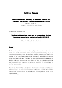 Call for Papers