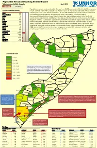 Population Movement Tracking Monthly Report