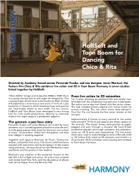 Hobsoft and Toon Boom for Dancing Chico & Rita