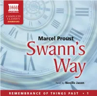 Marcel Proust Swann’S Way