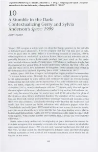 A Stumble in the Dark: Contextualizing Gerry and Sylvia Anderson's Space: 1999