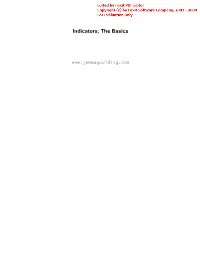 Indicators; the Basics