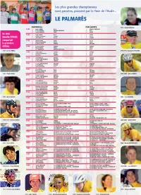 Le Palmarès Du Tour De L'aude