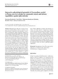Phoma Narcissi) Strains for Enzymatic Attack and Defence Capabilities Against Phytoalexins