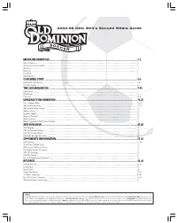 Soccer Media Guide