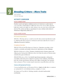 9 Breeding Critters—More Traits