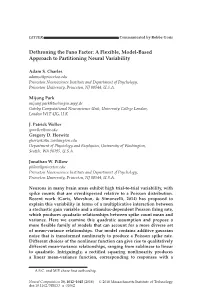 Dethroning the Fano Factor: a Flexible, Model-Based Approach to Partitioning Neural Variability
