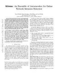 Kitsune: an Ensemble of Autoencoders for Online Network Intrusion Detection