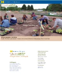 Fall 2012 Newsletter