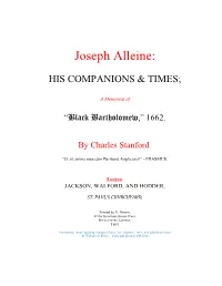 Joseph Alleine