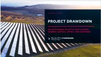 Project Drawdown