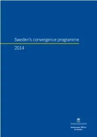 Sweden's Convergence Programme 2014