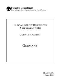 Global Forest Resources Assessment 2010 Country Report