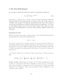 2. My First Path Integral