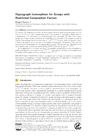 Hypergraph Isomorphism for Groups with Restricted Composition Factors