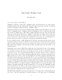 The Daily Worker Case