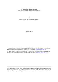 To Process Or Not to Process: the Production Transformation Option