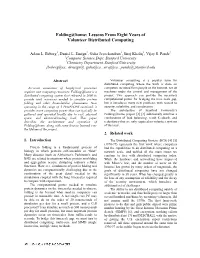 Folding@Home: Lessons from Eight Years of Volunteer Distributed Computing