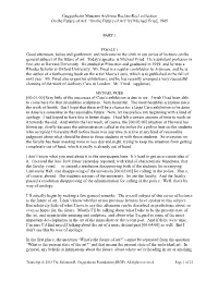 “On the Future of Art” by Michael Fried, 1969 PART