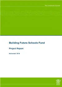 Building Future Schools Fund Project Report - Iii