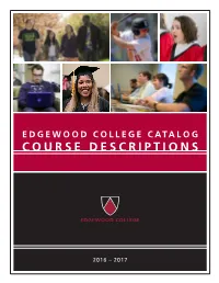 Course Description Catalog