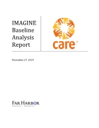 IMAGINE Baseline Analysis Report