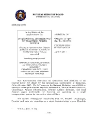 In the Matter of the Application of the 38 NMB No