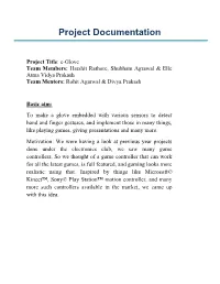 Project Documentation