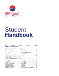 Student Handbook