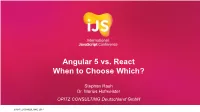Angular 5 Vs
