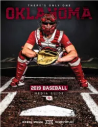 @Ou Baseball Soonersports.Com Table of Contents
