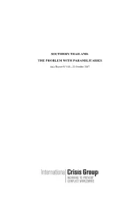 The Problem with Paramilitaries