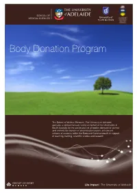 Body Donation Program