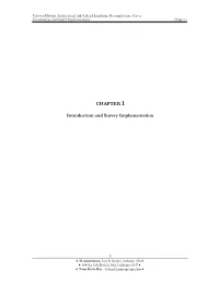 CHAPTER 1 Introduction and Survey Implementation