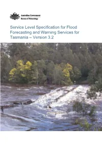 TAS Service Level Specification