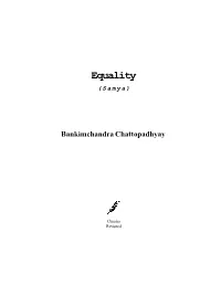 Equality (Samya)