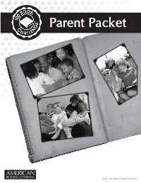 American Reading Parent Packet